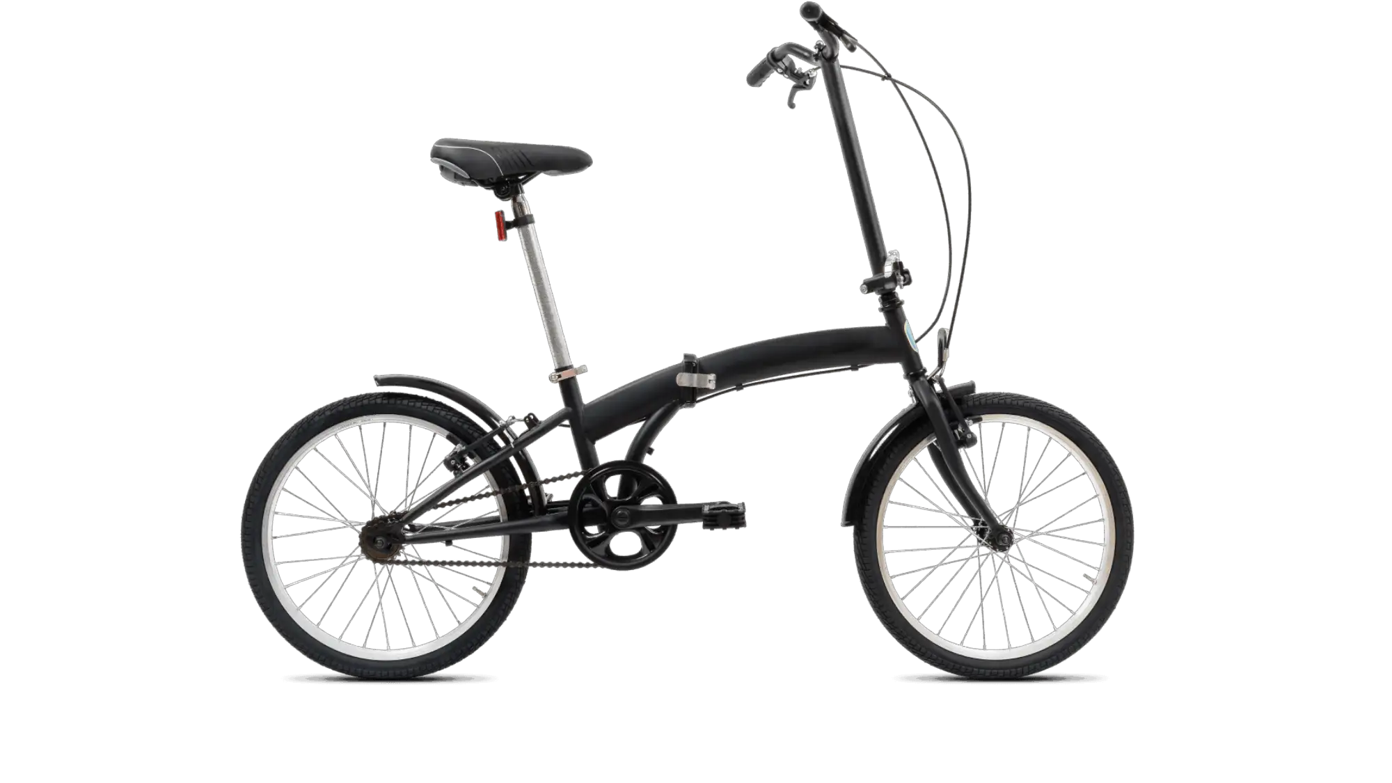 Compact folding bicycle for flexible urban commuting